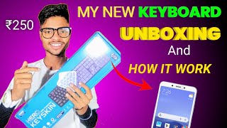 My New Keyboard  Keyboard Unboxing [upl. by Aprile909]