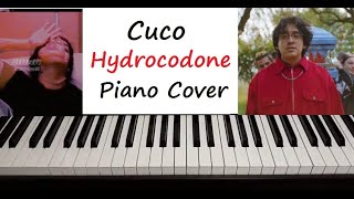 Cuco  quot Hydrocodone quot Piano Cover Karaoke Instrumental [upl. by Rephotsirhc]