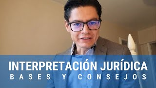 Técnicas de Interpretación Jurídica [upl. by Downey]