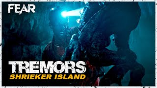 A Cave Full Of Shrieker Creatures  Tremors Shrieker Island 2020  Fear [upl. by Belle148]