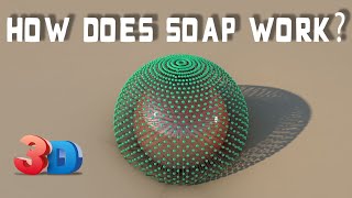 How does soap work 3D Animation [upl. by Gnap]