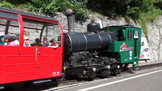 Brienzer Rothorn Railway Steam Engines 14 and 15 [upl. by Ennovaj]