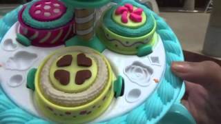 Play Doh Cake Makin Station Bakery Playset by Sweet Shoppe CreatableColorful Makeable Fun [upl. by Eidob124]