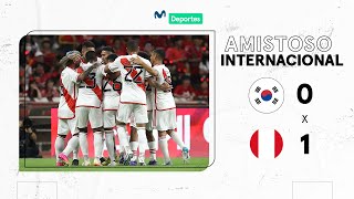 RESUMEN PERÚ 🆚 COREA DEL SUR 10  AMISTOSO INTERNACIONAL 🇵🇪⚽️🇰🇷 [upl. by Vevina]