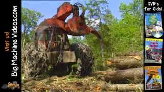 Logging Trees Construction Video [upl. by Annadiane]