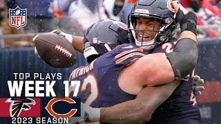 Chicago Bears Highlights vs Atlanta Falcons  2023 Regular Season Week 17 [upl. by Aerdnaid]