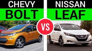 Chevy Bolt vs The New Nissan Leaf [upl. by Lexi]