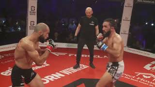 Rusi Minev vs Ruslan Bolkvadze CagedSteel35 [upl. by Seugram]