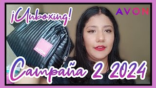 Unboxing Avon Campaña 2 2024 [upl. by Ilka]