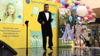 Kodi Lee Tap Dancing at the Festival of Children [upl. by Ahtera]