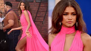 Zendaya Looks Absolutely STUNNING At The Spiderman Homecoming Premiere [upl. by Adnauqahs]