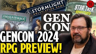 GenCon 2024 RPG PREVIEW The 5 TTRPGs That Could Steal The Show [upl. by Nirag]