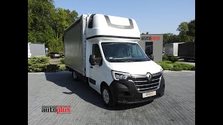 RENAULT MASTER PLANDEKA WINDA 9 PALET WEBASTO 363411 AUTOPLUSCOMPL TEL 48 607 888 556 [upl. by Lem2]