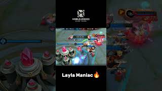 Layla Maniac 🔥 mobilelegends mlbb [upl. by Magnolia]