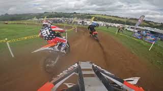 Farleigh Castle World Vets Motocross Over 60 Race 1  Part 2 Gopro 10 [upl. by Geri44]