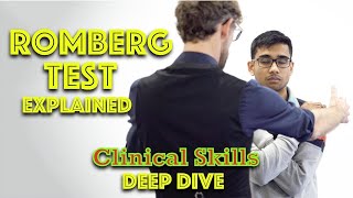 Romberg Test  Proprioception Exam Explained  Clinical Skills Deep Dive  Dr Gill [upl. by Susejedairam]