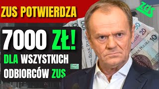 Seniorzy 65 świętują ZUS potwierdza podwójne wypłaty emerytur – do 7000 zł [upl. by Wiggins]