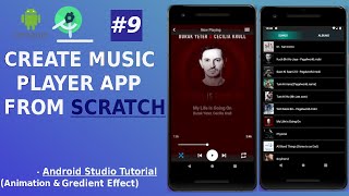Create Your Own Music Player  Android Studio Tutorial  Delete A File Shuffle And Repeat Part  9 [upl. by Kidd]