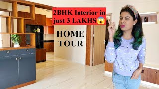 NEW HOME TOUR BUDGET INTERIOR 2BHK  HOME TOUR [upl. by Rorie]