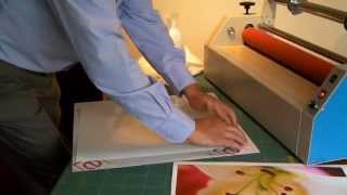 How to laminate a photo onto an Acrylic sheet [upl. by Akinod677]