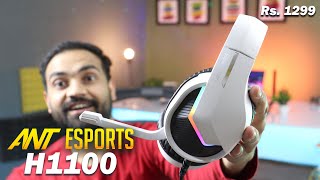 Best Gaming Headphones Under 1500  Ant Esport H1100 Pro ⚡ [upl. by Barclay]