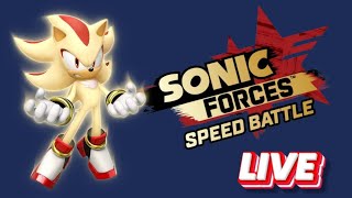 Sonic Forces Speed Battle Gameplay Live [upl. by Lasky115]