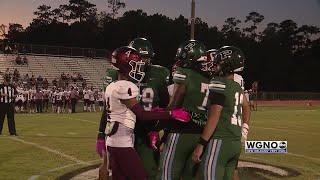 FNF Week 6 Blocked field goal gives Ponchatoula a 97 win over Chalmette [upl. by Arnie]