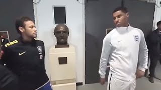 Rashford “yo Neymar sunny innit” FOOTAGE [upl. by Nera]