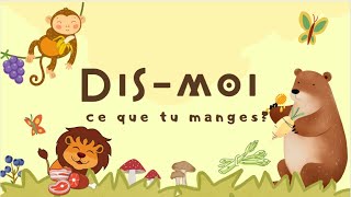 Régimes alimentaires des animaux histoire pour enfant lire pour apprendre le français cest fort [upl. by Charis]