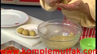 KAŞARLI MISIR UNLU PATATES KÖFTE  CHEESE CORN POTATO DUMPLINGS [upl. by Kerns304]