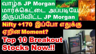 கீழே போன மார்க்கெட்டை jp morgan upgrades India  CUB share analysis  pnb share analysis [upl. by Jakoba]