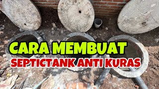 CARA MEMBUAT SEPTICTANK ANTI PENUH ANTI KURAS [upl. by Nyar]