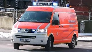 UDienst Feuerwehr Hamburg Technikund Umweltschutzwache [upl. by Nilre]