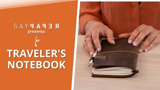 SAYPAPER presenta TRAVELERS NOTEBOOK [upl. by Rennob]