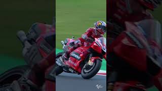 Jack Miller stoppie after Q2  2021 SanMarinoGP [upl. by Alburga]