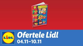 Ofertele saptamanii la Lidl • 4  10 Noiembrie 2024 [upl. by Anaeco]