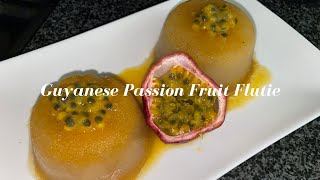 HOW TO MAKE GUYANESE PASSION FRUIT FLUTIE [upl. by Otsugua]