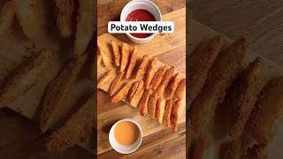 Crispy Potato Wedges shorts explore fyp food [upl. by Stanwood]