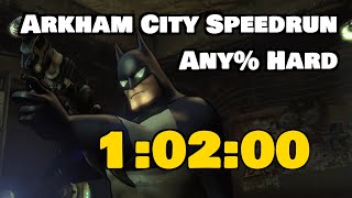 Batman Arkham City Speedrun Any Hard in 10200 [upl. by Oak]