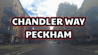 NORTH PECKHAM  CHANDLER WAY vlog tour drill ukdrill [upl. by Ziul]