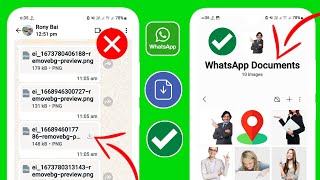 How To Fix WhatsApp Documents Photos Not Showing in Gallery Problem 2024 [upl. by Ner]