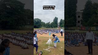 Water Rocket Launch by school students at Government School Baramunda diy spacex liftoff [upl. by Brunelle]