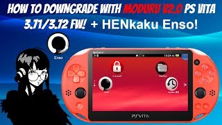 How To Downgrade With Moduru V20 PS Vita 371372 FW To 360  HENkaku Enso EASIEST METHOD [upl. by Aksehcnarf650]