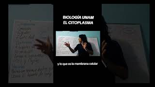 BIOLOGÍA UNAM ORGANELOS vamospor120 biologia admisionunam examenunam citoplasma [upl. by Anehsak]