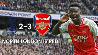 TOTTENHAM 23 ARSENAL North London Derby Reaction [upl. by Christophe]