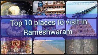 Places to visit in Rameshwaram Rameshwaram tour guideRameshwaramRameshwaram temple [upl. by Schreck]