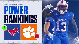 College Football Power Rankings Week 11 SMU JUMPS after huge win Clemson DROPS after loss at home [upl. by Ethban]