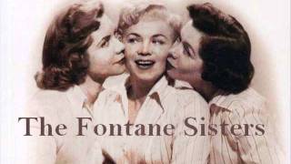 EDDIE MY LOVE  The Fontane Sisters 1956 [upl. by Ecnahs]