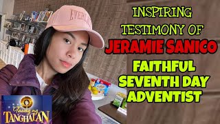 Inspiring Testimony  JERAMIE SANICO  Tawag ng Tanghalan Finalist [upl. by Yreved]