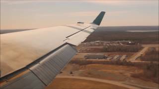 Air Canada Beech 1900 TakeoffLanding  Halifax to Fredericton [upl. by Dorothee]